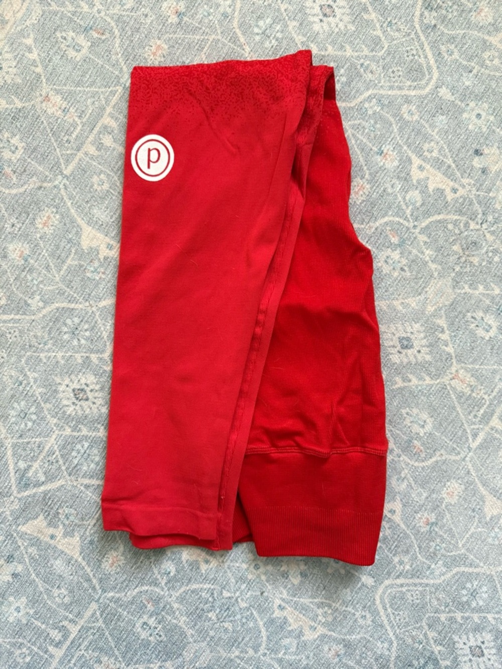 Pure Barre Red Leggings